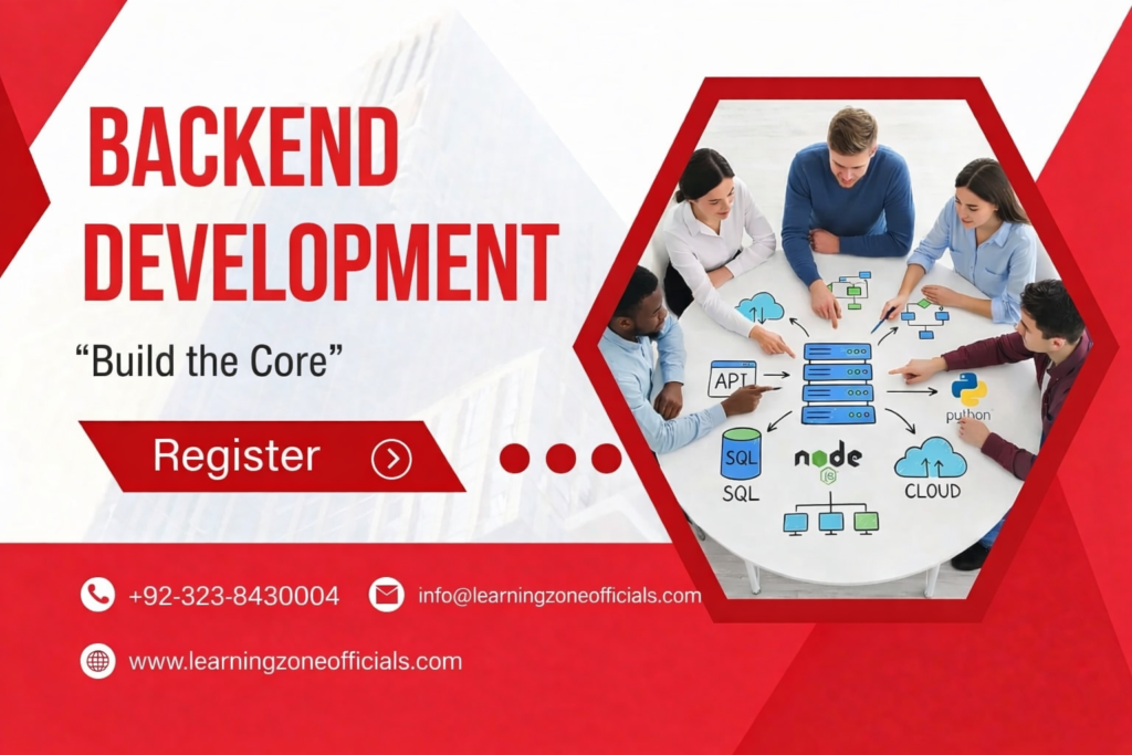 Best Backend Development Course in Pakistan - Learning Zone Node.js, Python, and SQL Database Training